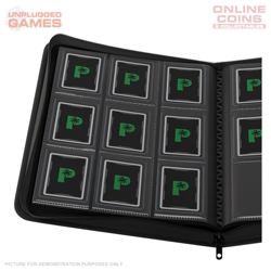 Palms Off Gaming Collector's Series Top Loader Zip Binder - 9 Pocket - Black - Image 2