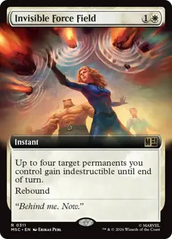 Invisible Force Field (Extended Art) [Marvel Super Heroes Commander] Near Mint - Image 1