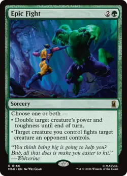 Epic Fight [Marvel Super Heroes] Foil Near Mint - Image 1