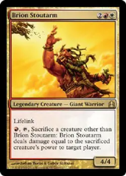 BRION STOUTARM Commander MTG Magic the Gathering Cards DJMagic - Image 1