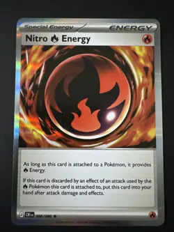 Nitro Energy 086/086 - Holo Rare - Pokemon TCG: Chaos Rising - Image 1