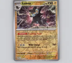 Luxray 071/193 Reverse Holo R Paldea Evolved NM Pokemon - Image 1