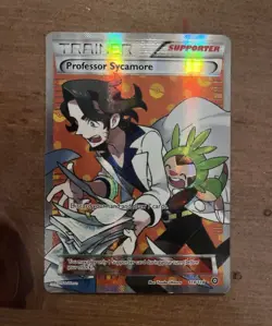 The Pokemon Company Professor Sycamore 114/114 Steam Siege Full Art Holo - Image 1