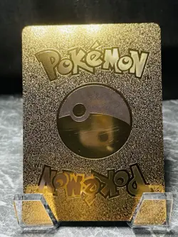 Pikachu Vmax Gold Display Card Pokemon TCG - Image 2