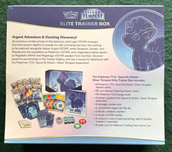 NEW Pokemon TCG Sword & Shield Silver Tempest ETB Elite Trainer Box Sealed - Image 2