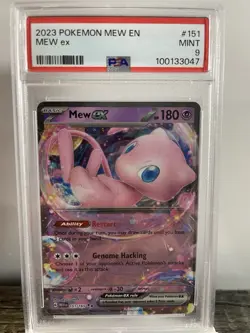 Pokemon TCG: Mew ex 151/165 Sv: Scarlet & Violet 151 Holo PSA 9 - Image 1