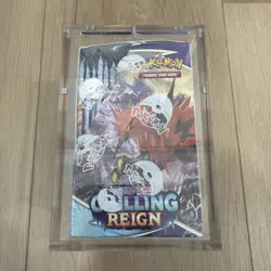 Pokemon TCG Sword & Shield: Chilling Reign Booster Box Sealed W Acrylic Case - Image 2