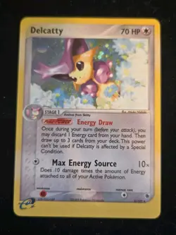 Delcatty Holo 5/109 ex Ruby and Sapphire Pokemon HP - Image 1