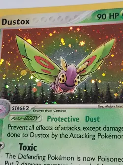 Pokemon TCG Dustox 6/109 EX Ruby & Sapphire Holo Rare - Image 3