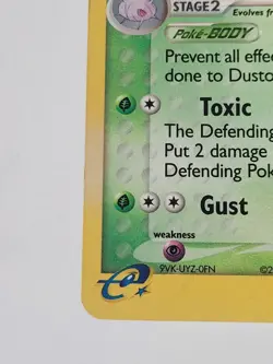 Pokemon TCG Dustox 6/109 EX Ruby & Sapphire Holo Rare - Image 5