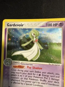 2004 Pokemon GARDEVOIR #7/109 EX Ruby & Sapphire Holo Rare English - Image 2