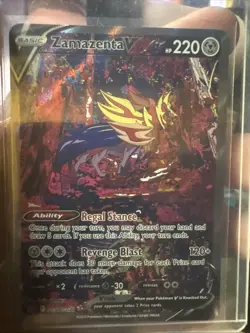 Zamazenta V GG54/GG70 Crown Zenith Galarian Gallery Holo Pokemon TCG NM - Image 1