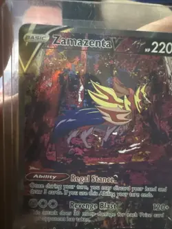 Zamazenta V GG54/GG70 Crown Zenith Galarian Gallery Holo Pokemon TCG NM - Image 2