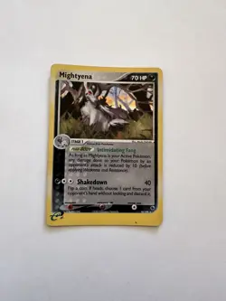 Mightyena - 10/109 - Pokemon Ex Ruby & Sapphire Reverse Holo - Image 1
