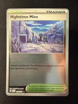 Nighttime Mine 197/217 Uncommon Ascended Heroes Pokemon Reverse Holo Near Mint - Image 1