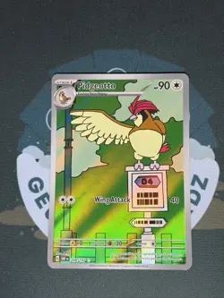 Pokemon TCG Pidgeotto 208/197 Obsidian Flames Illustration Rare LP - Image 1