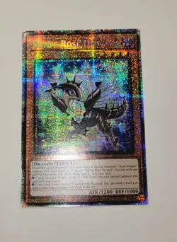 Yugioh! White Rose Dragon - MP25-EN038 - Starlight Rare - 1st Edition Near Mint, - Image 1