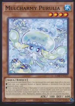 Yu-Gi-Oh! TCG Mulcharmy Purulia L26D-ENX11 Common EN Aqua/Effect 1st Ed. - Image 1