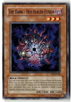 The Dark - Hex-Sealed Fusion FET-EN028 Flaming Eternity Yu-Gi-Oh Unlimited MP - Image 1