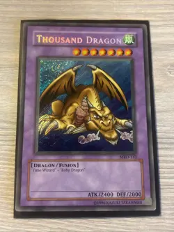 Yugioh TCG Thousand Dragon MRD-143 Metal Raiders Vintage - Image 1