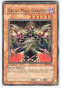Great Maju Garzett Rare Dark Crisis DCR-063 LP - Image 1