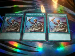 3x Reinforcement of the Army 1st Edition Common L26D-ENS08 Yu-Gi-Oh! - Image 1