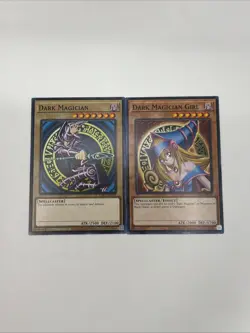 YUGIOH: 1x Dark Magician + 1x Dark Magician Girl | LDK2 | NM | Common Near Mint - Image 1