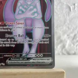 Pokemon TCG Destined Rivals Team Rocket's Mewtwo EX 213/182 Ultra Rare Card mint - Image 4