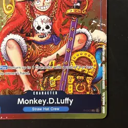 One Piece Monkey D Luffy P-043 Convention Exclusive Promo (FOIL) LP - Image 2
