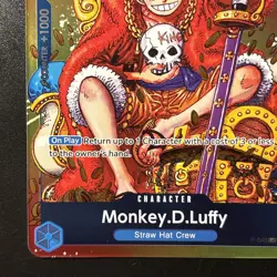 One Piece Monkey D Luffy P-043 Convention Exclusive Promo (FOIL) LP - Image 3