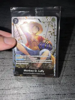 Carte One Piece Monkey.D.Luffy P-075 Promo Tin Box Francais Scelle / Sealed - Image 3