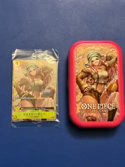 ONE PIECE CardGame Mini Tin vol.2 + BONNEY P-113 JAP ALT limited ASIA💥 🔥🔝​ - Image 1