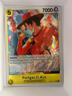 PRB02-018 Portgas.D.Ace - PRB02-018 English R One Piece TCG Card Game - Image 1