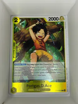 ST13-010 Portgas.D.Ace - ST13-010 FOIL English One Piece TCG Card Game - Image 1