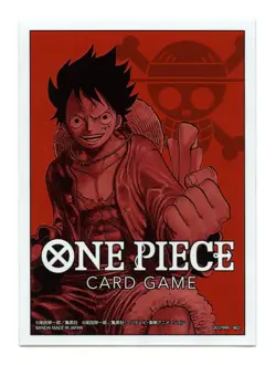 ONE PIECE Monkey D. Luffy Official Sleeve vol.1 Individual Card Sleeve Bandai - Image 1