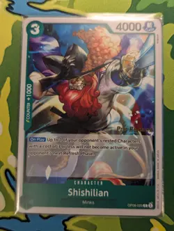One piece - Shishilian (OP08-025) Pre Release Promo English - NM - Image 1