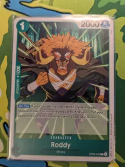 One piece - Roddy (OP08-033) Pre Release Promo English - NM - Image 1
