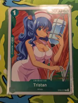 One piece - Tristan (OP08-027) Pre Release Promo English - NM - Image 1