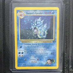 Pokemon TCG Giovanni's Gyarados 90 HP 5/132 Gym Challenge Holo Rare Unlimited - Image 1