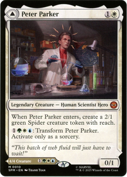 Peter Parker - 0010 - Marvel's Spider-Man MTG - NM/M - Ships Now - Image 1