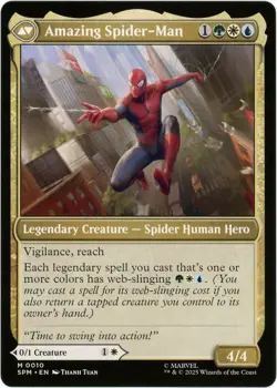 Peter Parker - 0010 - Marvel's Spider-Man MTG - NM/M - Ships Now - Image 2