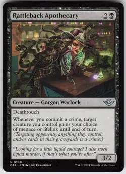 MTG Rattleback Apothecary 100 Outlaws of Thunder Junction U Normal NM - Image 1