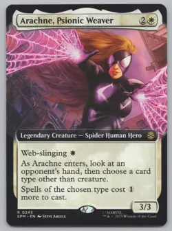 MTG - Arachne, Psionic Weaver (Extended Art) - Marvel's Spider-Man (SPM) -F659 - Image 1