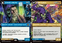 MTG Marvel Spider-Man - Norman Osborn Green GoblIn SPM M0220 Borderless - NM - Image 1