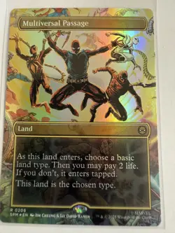 MTG Multiversal Passge 0206 Foil (Borderless) Marvel's Spider-Man NM SPM - Image 1