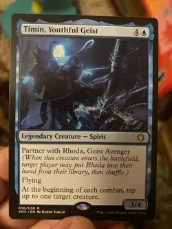 x1 Timin, Youthful Geist R MTG Commander Innistrad: Crimson Vow M/NM, English - Image 3