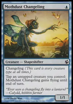 Mothdust Changeling - Light Play MTG Morningtide - Image 1