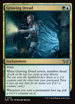 Growing Dread Commander: Duskmourn- MTG - NM - Big discount if you buy multiple! - Image 1