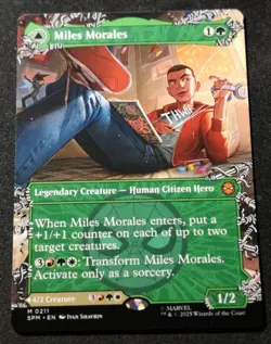 Miles Morales / Ultimate Spider-Man - Borderless - SPM - MTG - EN - NM - 0211 - Image 1