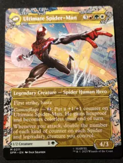 Miles Morales / Ultimate Spider-Man - Borderless - SPM - MTG - EN - NM - 0211 - Image 2